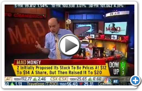 July 21st 2011 CNBC Mad Money Jim Cramer Stock Market Show Opening